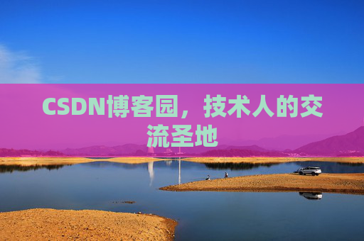 CSDN博客园，技术人的交流圣地